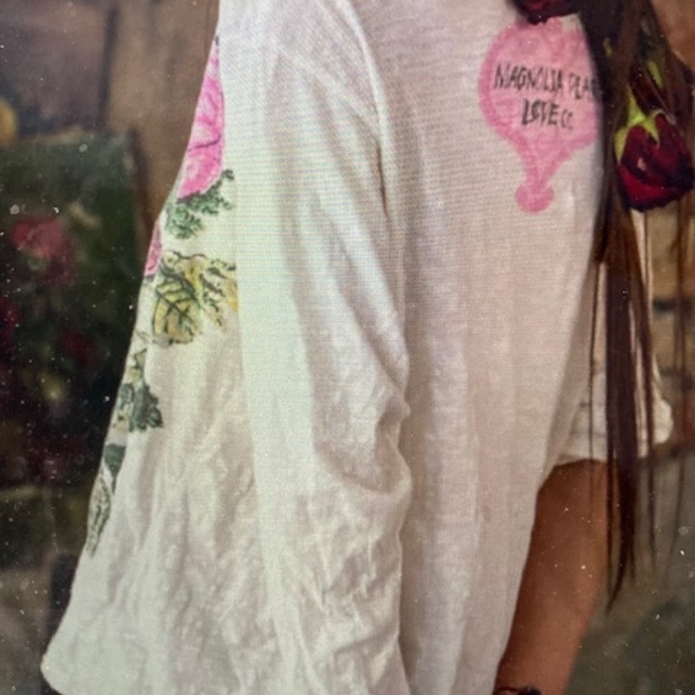 Magnolia Pearl NWT Flor De La Pasión Viggo Tee